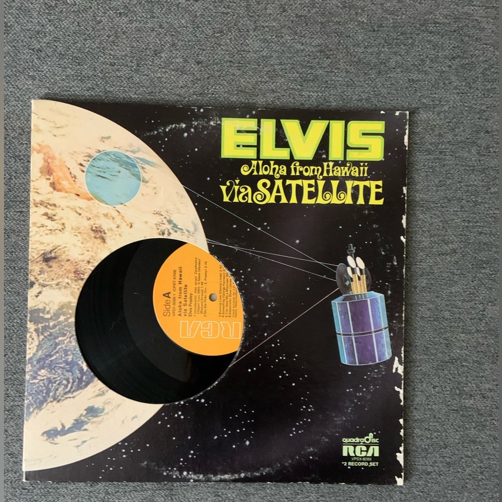 Elvis Presley RCA vinyl aloha from Hawaii